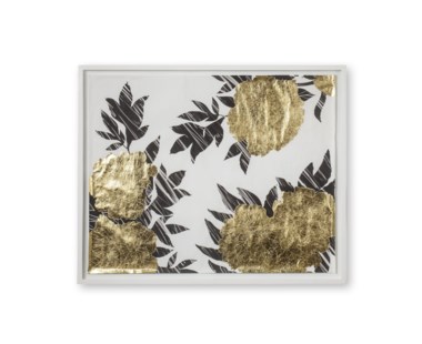 Black & Gold Floral